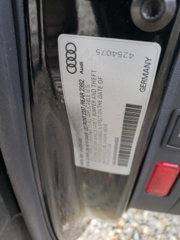 2017 AUDI A4 ULTRA P - WAUGMAF46HN044504