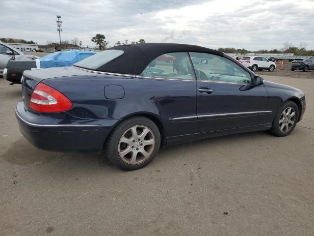 MERCEDES-BENZ CLK320 2004 blue  gas WDBTK65G44T033117 photo #4