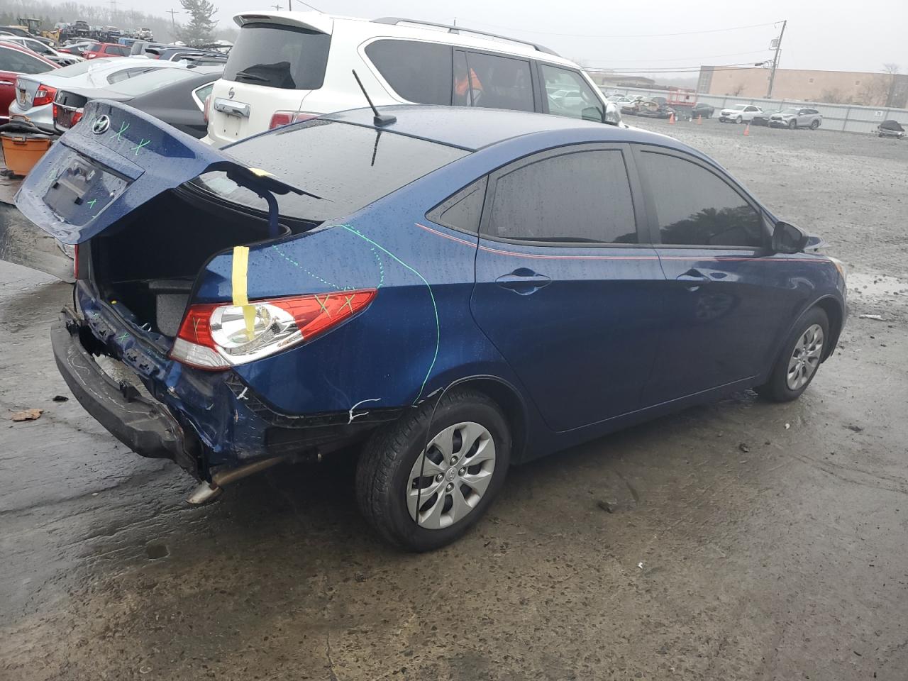 Lot #3030731109 2015 HYUNDAI ACCENT GLS