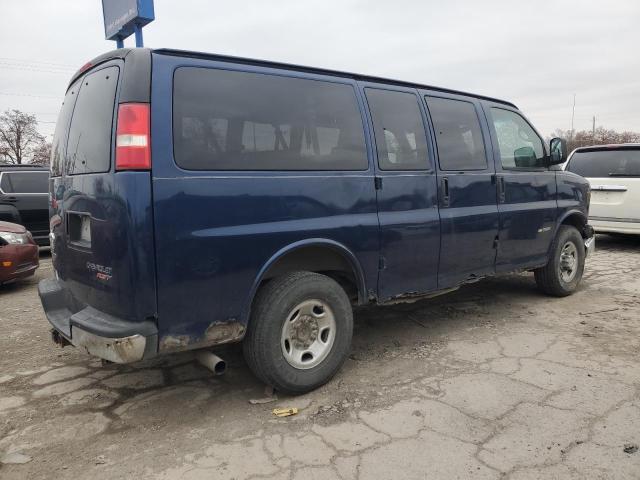 CHEVROLET EXPRESS G2 2004 blue sports v gas 1GNGG25U441127908 photo #4