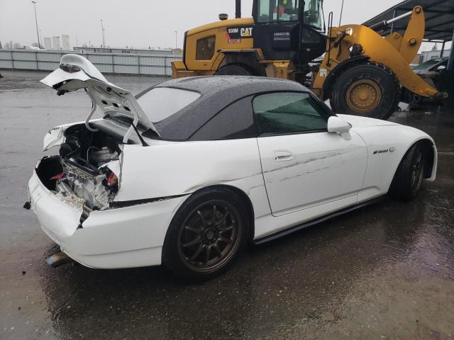 HONDA S2000 2007 white converti gas JHMAP21487S001911 photo #4