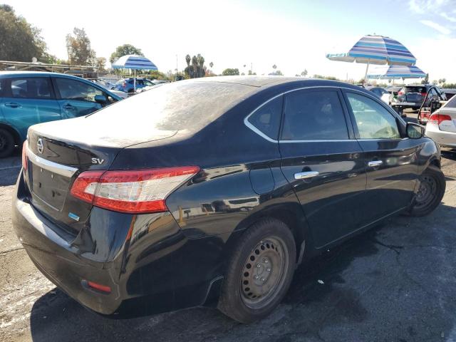 NISSAN SENTRA S 2014 black  gas 3N1AB7AP6EY311144 photo #4