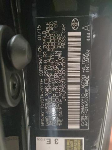 2015 TOYOTA SCION TC - JTKJF5C71FJ007009