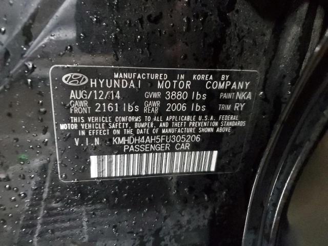 2015 HYUNDAI ELANTRA SE - KMHDH4AH5FU305206