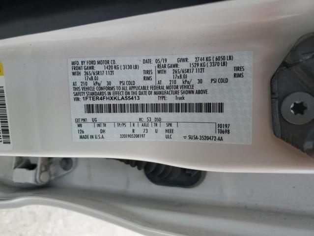 2019 FORD RANGER XL - 1FTER4FHXKLA55413