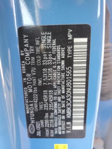 2022 HYUNDAI KONA N LIN KM8K3CA30NU801565