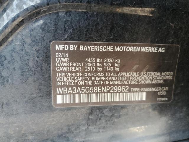 VIN WBA3A5G58ENP29962 2014 BMW 3 SERIES no.13