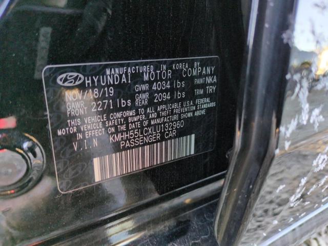 VIN KMHH55LCXLU132960 2020 HYUNDAI ELANTRA no.12