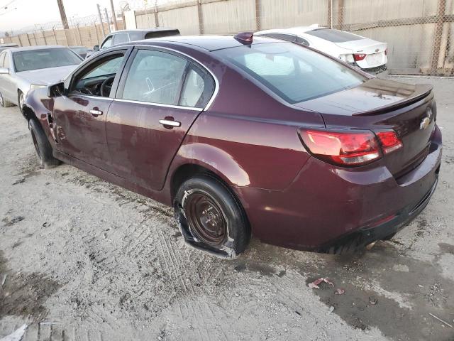 CHEVROLET SS 2015 burgundy  gas 6G3F15RW7FL116530 photo #3