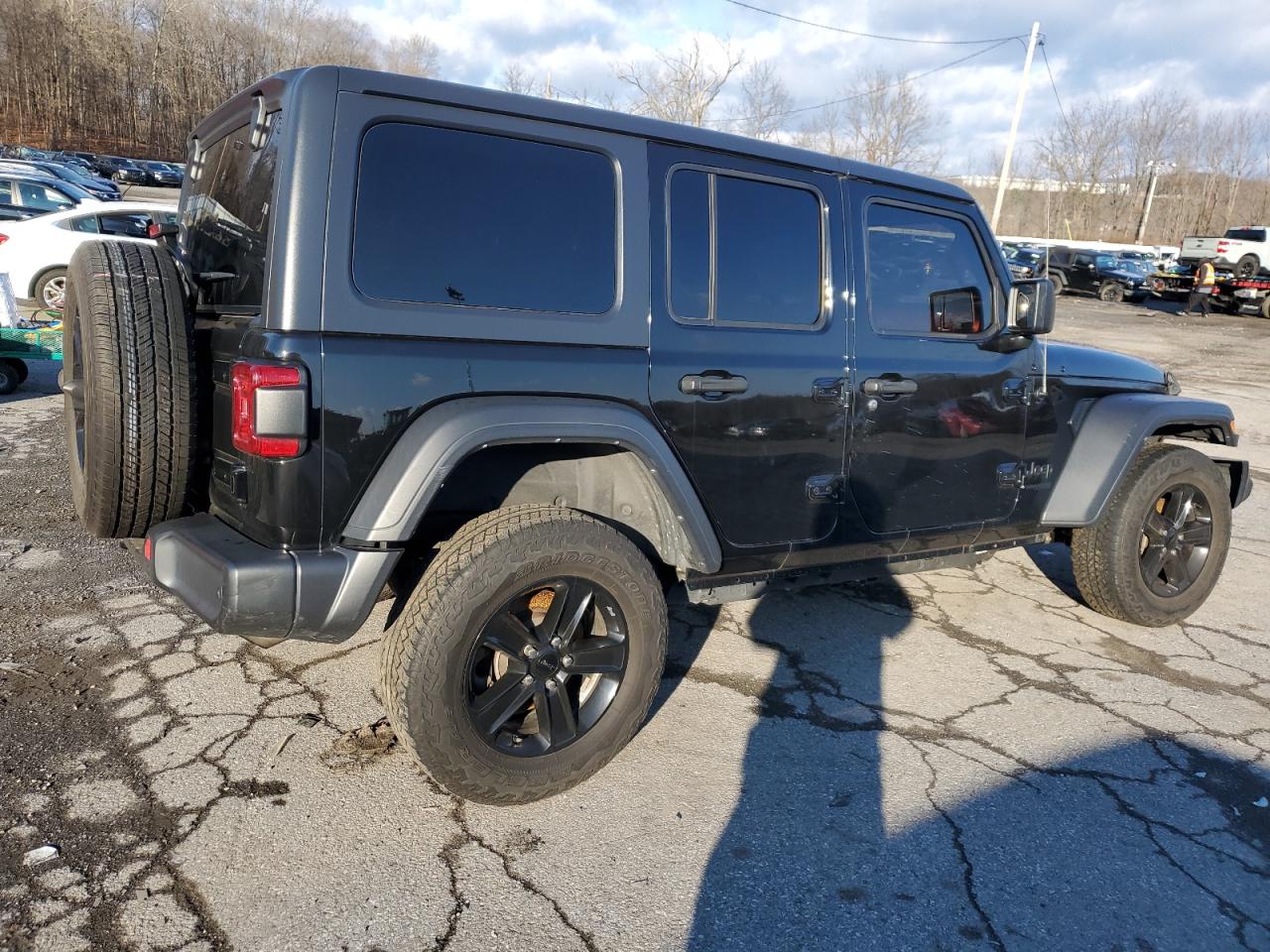 Lot #3040716774 2021 JEEP WRANGLER U