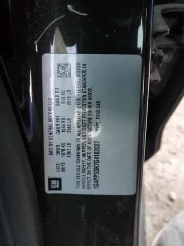 2016 BUICK VERANO 1G4PP5SK7G4102027