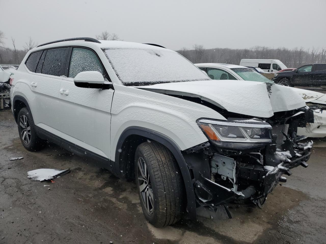 Lot #3034281062 2021 VOLKSWAGEN ATLAS SE