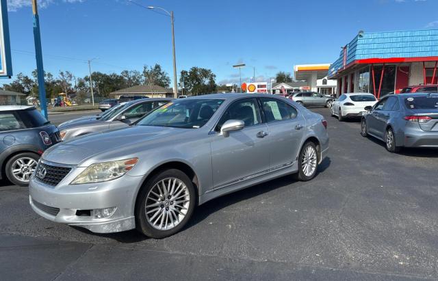 LEXUS LS 460 2012 silver sedan 4d gas JTHBL5EF5C5108632 photo #3