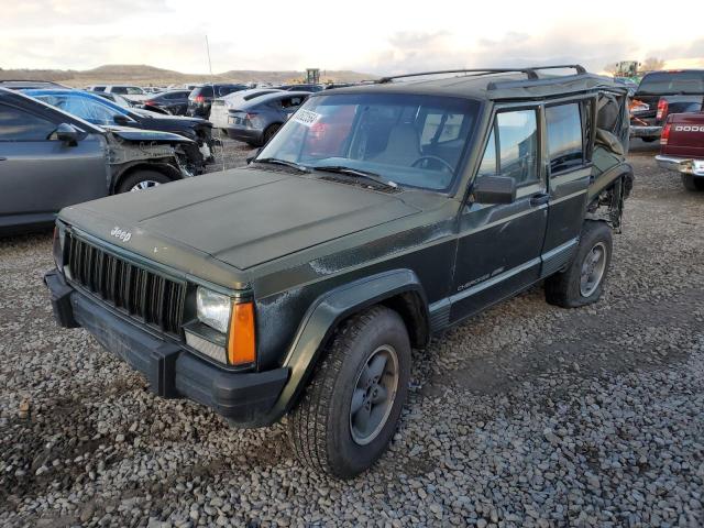 JEEP CHEROKEE S 1996 green  gas 1J4FJ68S4TL266747 photo #1