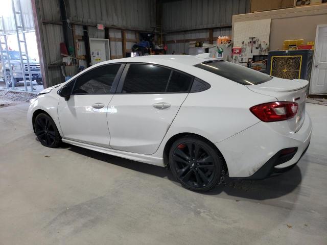 CHEVROLET CRUZE LT 2018 white  gas 1G1BE5SM6J7188144 photo #3