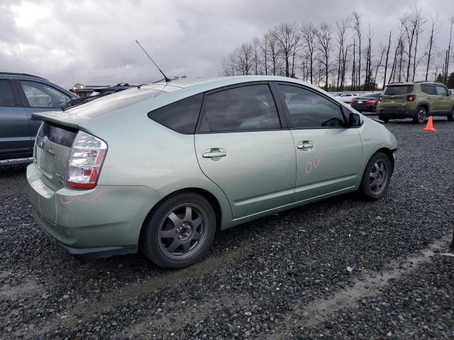 TOYOTA PRIUS 2007 green  hybrid engine JTDKB20U577639543 photo #4