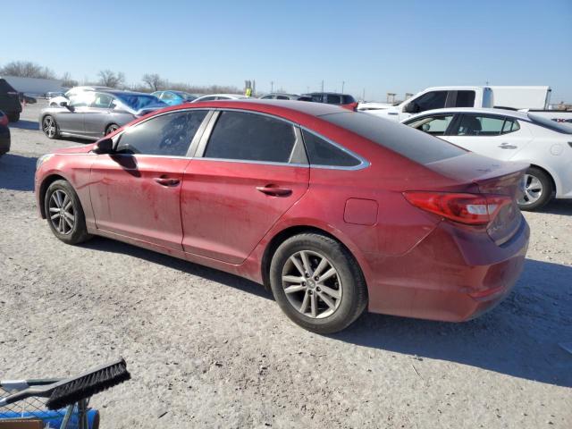 HYUNDAI SONATA SE 2015 red  gas 5NPE24AF5FH209806 photo #3