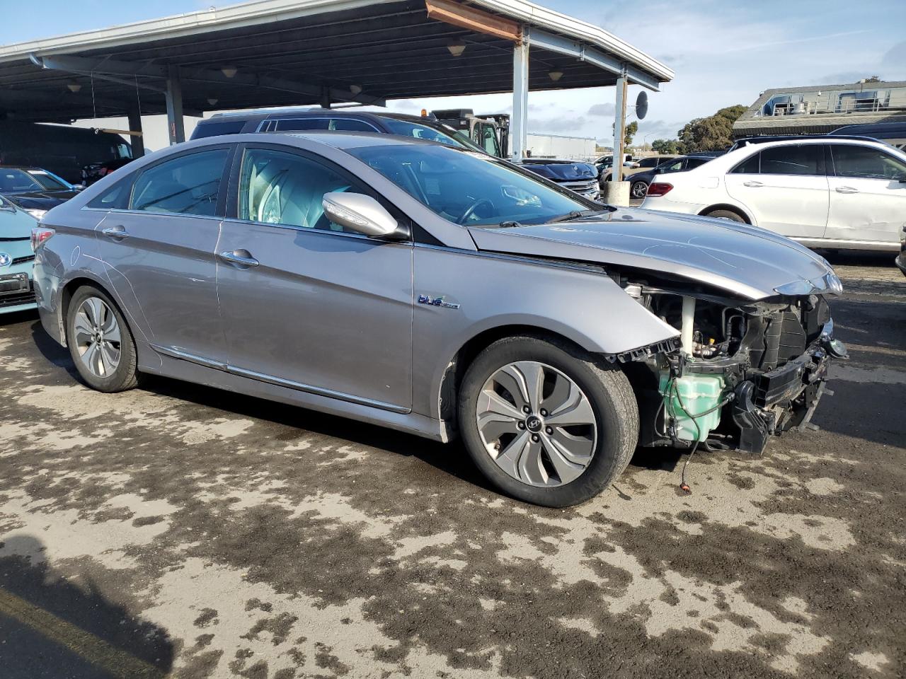 Lot #3029324755 2013 HYUNDAI SONATA HYB