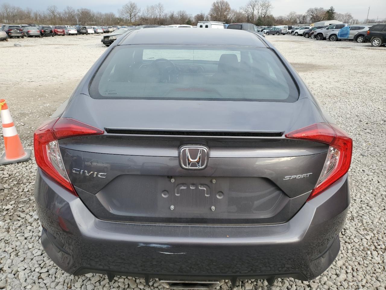 Lot #3030637168 2020 HONDA CIVIC SPOR