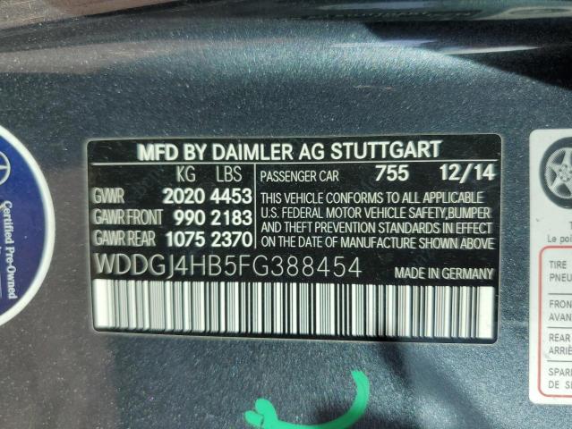 VIN WDDGJ4HB5FG388454 2015 MERCEDES-BENZ C-CLASS no.13