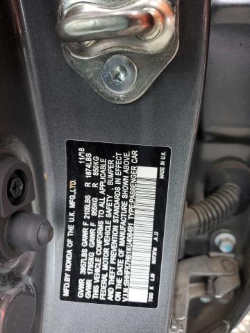 SHHFK7H61KU406491 2019 HONDA CIVIC