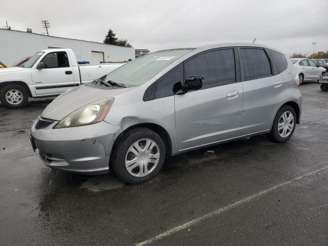 HONDA FIT 2010 silver  gas JHMGE8G20AC020995 photo #1