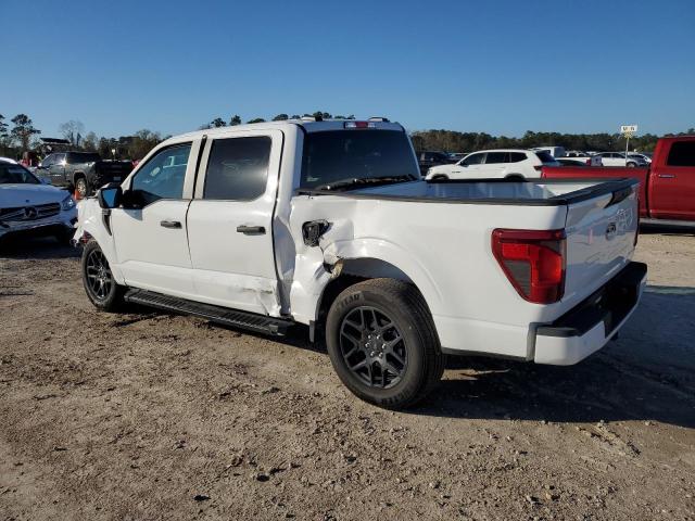 FORD F150 STX 2024 white  gas 1FTEW2KP2RKE14473 photo #3