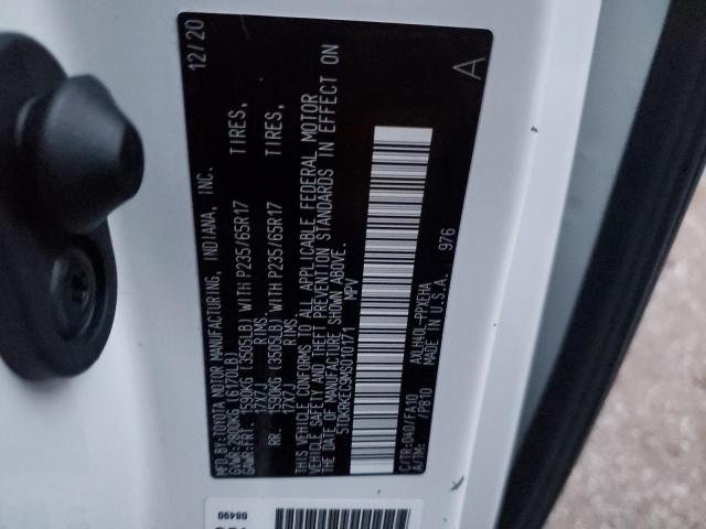 2021 TOYOTA SIENNA LE - 5TDKRKEC9MS010171