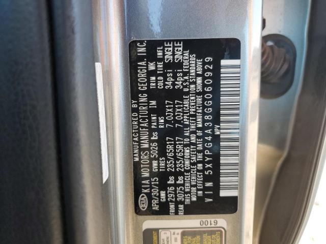 2016 KIA SORENTO LX - 5XYPG4A38GG060929