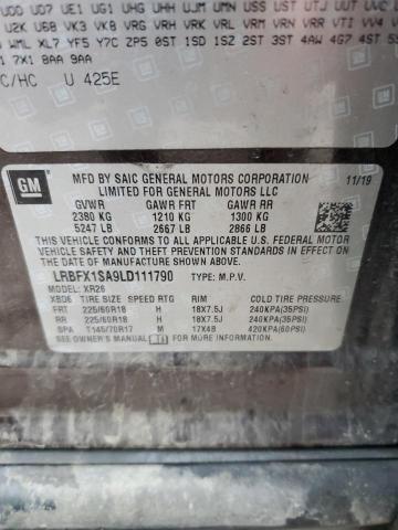 VIN LRBFX1SA9LD111790 2020 BUICK ENVISION no.14