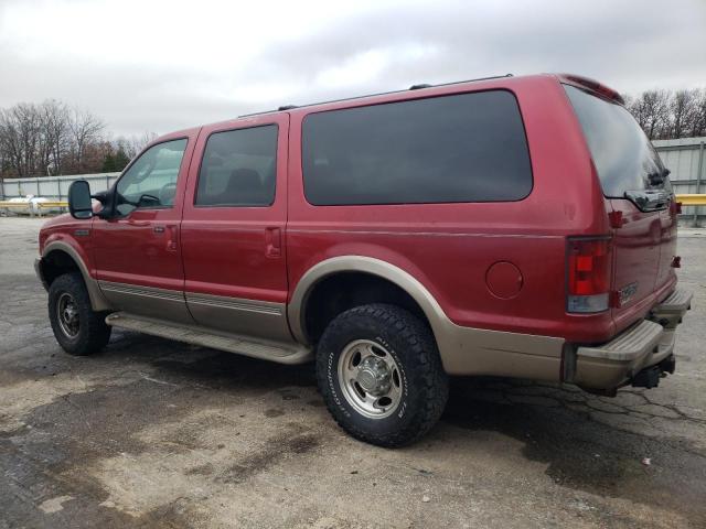 FORD EXCURSION 2003 maroon  gas 1FMNU45S63EC62376 photo #3