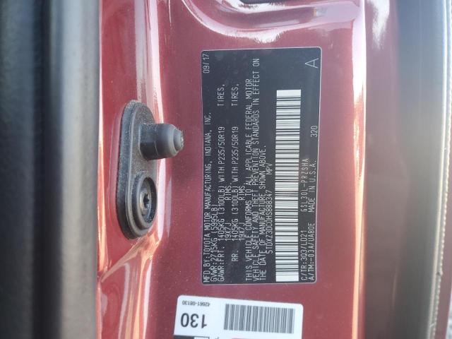 2017 TOYOTA SIENNA SE - 5TDXZ3DC0HS888347