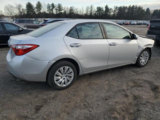 TOYOTA COROLLA L 2015 silver  gas 2T1BURHE5FC476924 photo #4