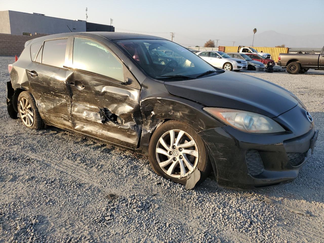 Lot #3033607175 2012 MAZDA 3 I