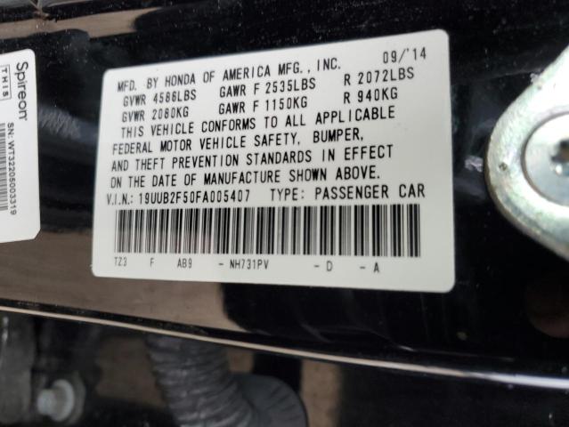 2015 ACURA TLX TECH - 19UUB2F50FA005407