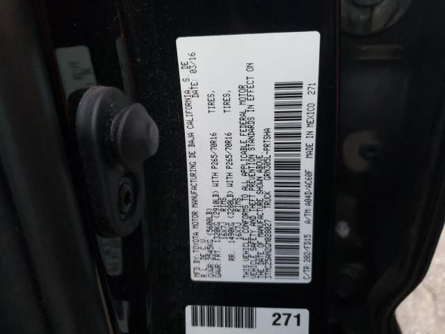 2016 TOYOTA TACOMA DOU - 3TMCZ5AN2GM028027