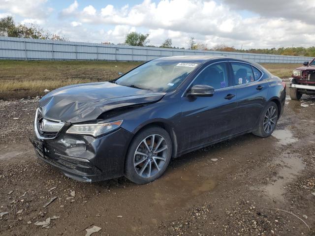 ACURA TLX TECH 2015 black  gas 19UUB2F56FA021563 photo #1