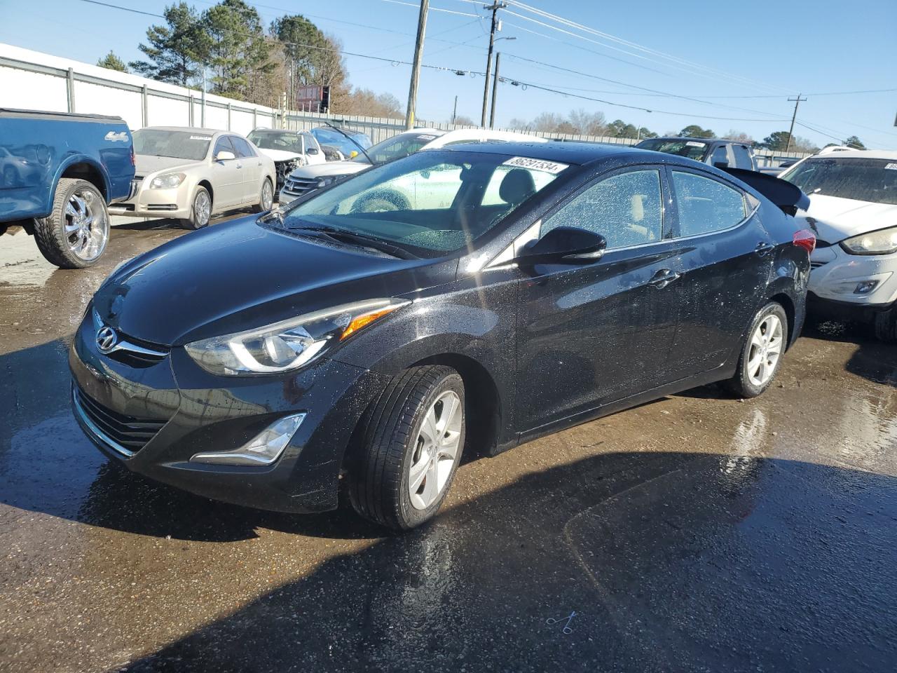 Lot #3037260494 2016 HYUNDAI ELANTRA SE