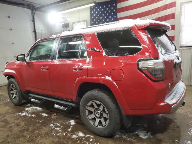 TOYOTA 4RUNNER SE 2023 red  gas JTERU5JR9P6140508 photo #3