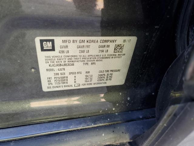 2018 BUICK ENCORE PRE - KL4CJASB4JB535346