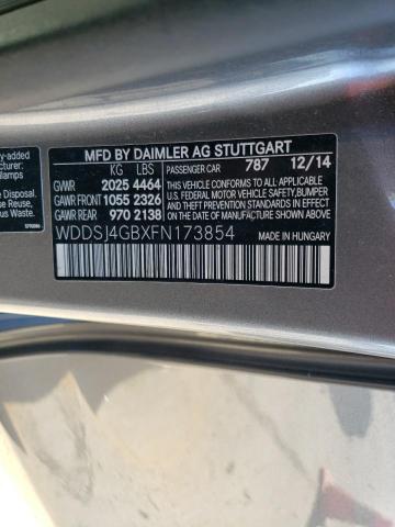 2015 MERCEDES-BENZ CLA 250 4M - WDDSJ4GBXFN173854