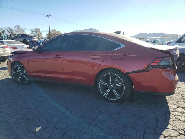 HONDA ACCORD HYB 2023 red  hybrid engine 1HGCY2F51PA051839 photo #3