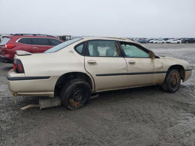 CHEVROLET IMPALA 2005 gold sedan 4d gas 2G1WF52E659313977 photo #4