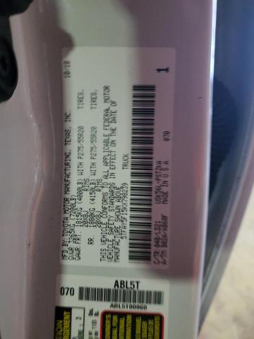 2019 TOYOTA TUNDRA CRE - 5TFAY5F15KX798239