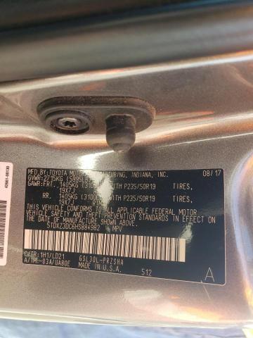 2017 TOYOTA SIENNA SE 5TDXZ3DC6HS884982