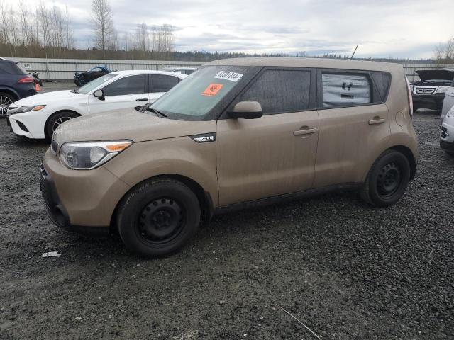 KIA SOUL 2015 brown  gas KNDJN2A2XF7128246 photo #1