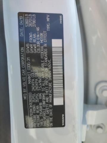 2019 VOLVO XC60 T5 LYV102RK3KB382003