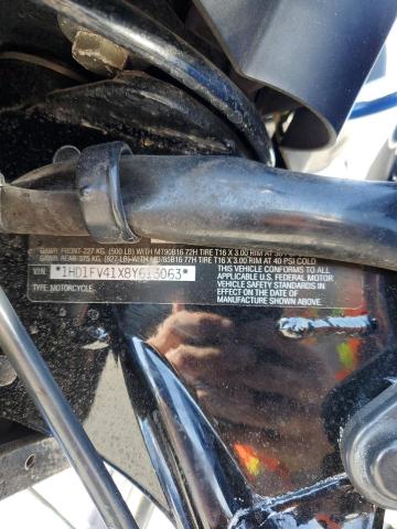 2008 HARLEY-DAVIDSON FLHT 1HD1FV41X8Y613063