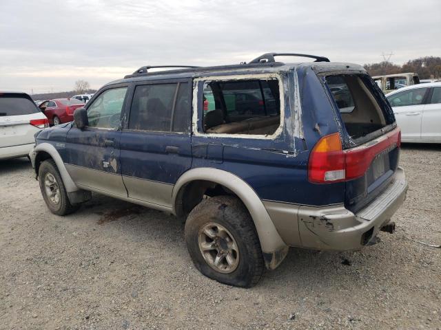 MITSUBISHI MONTERO SP 1999 blue  gas JA4LS41R5XP007663 photo #3