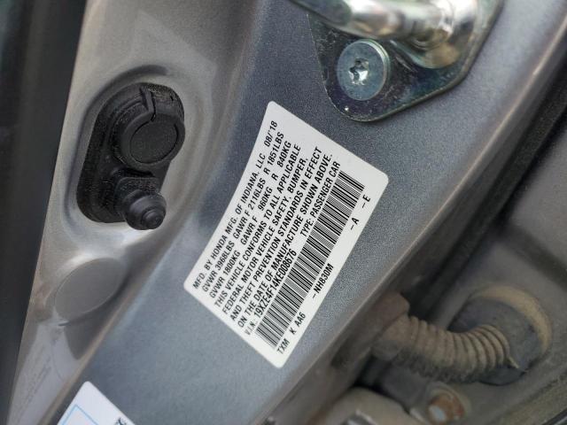 2019 HONDA INSIGHT LX 19XZE4F14KE008676